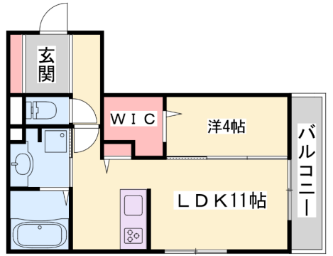 物件間取画像
