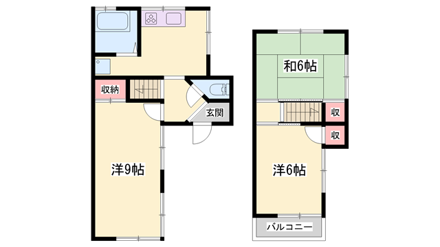 物件間取画像