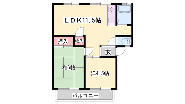 物件間取画像