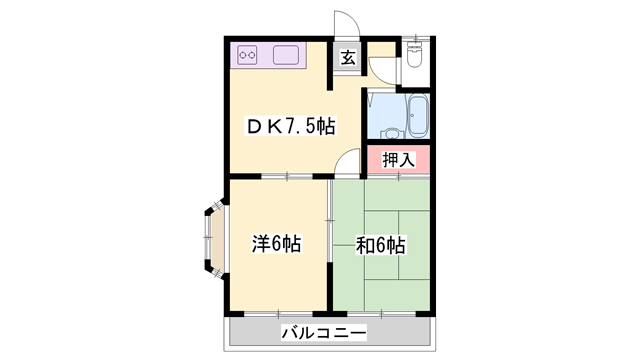物件間取画像