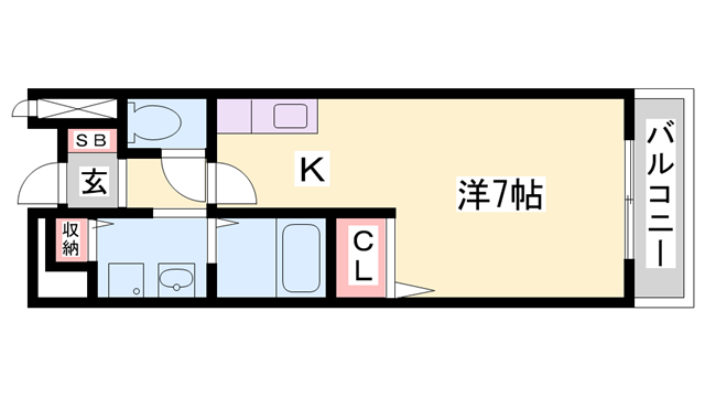 プリムローズの物件間取画像