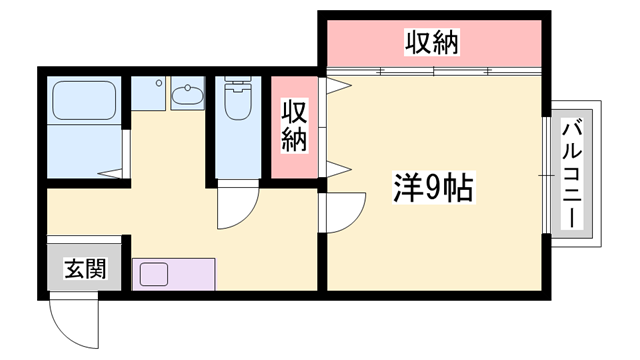 フォレストセブンの物件間取画像