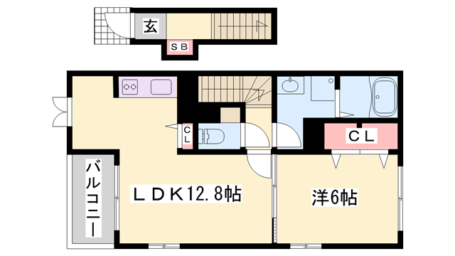 物件間取画像
