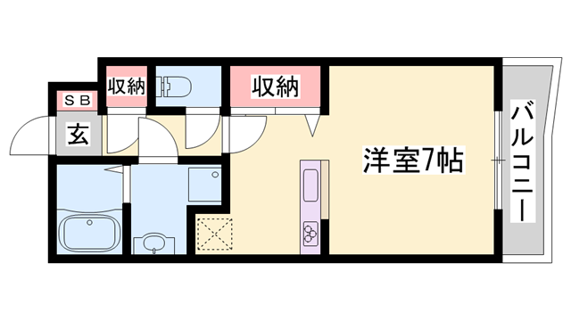 ハイトピア姫路の物件間取画像