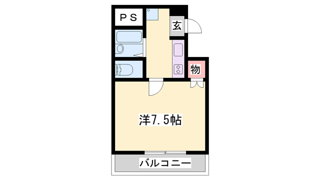 物件間取画像