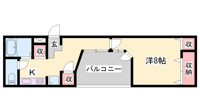 物件間取画像