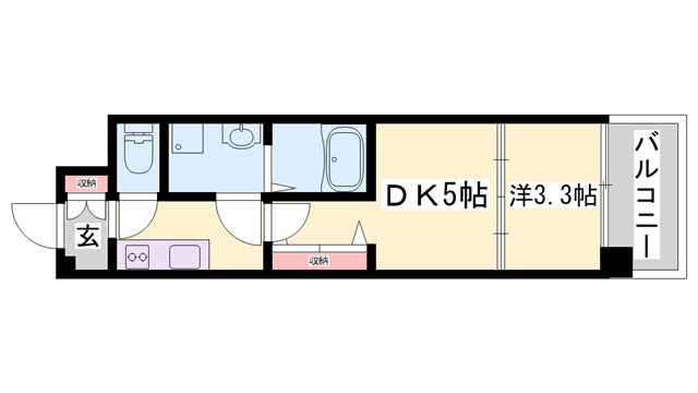 物件間取画像