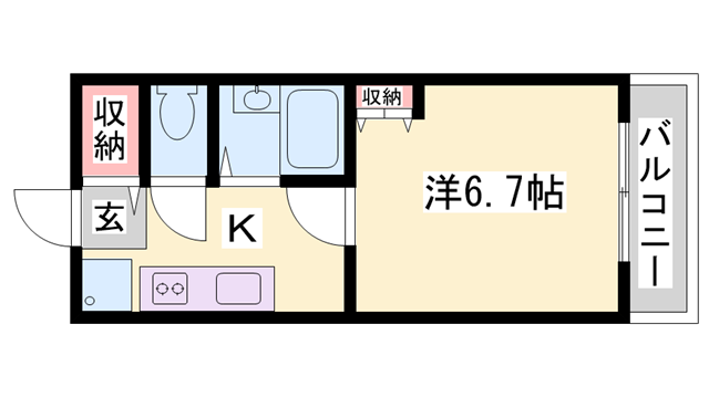 物件間取画像