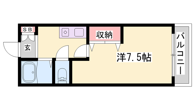 物件間取画像