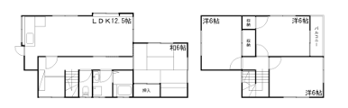 物件間取画像