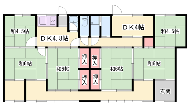 物件間取画像