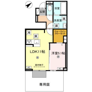 物件間取画像