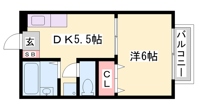 物件間取画像