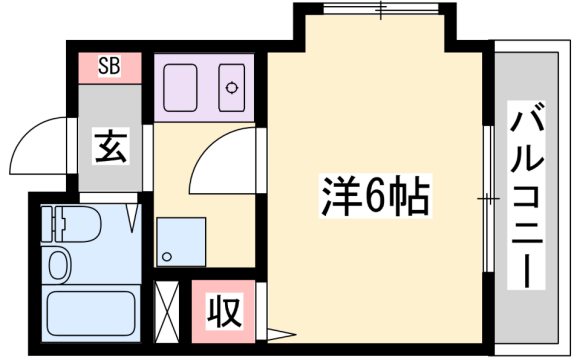物件間取画像