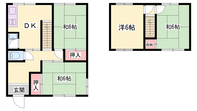 物件間取画像
