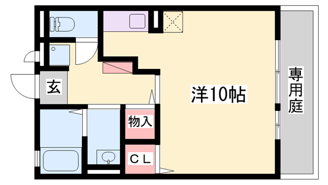 物件間取画像