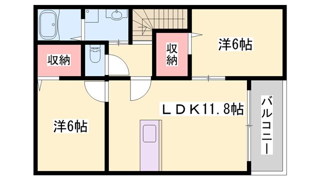 物件間取画像