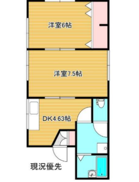 物件間取画像