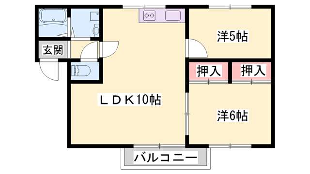 メールメゾンの物件間取画像