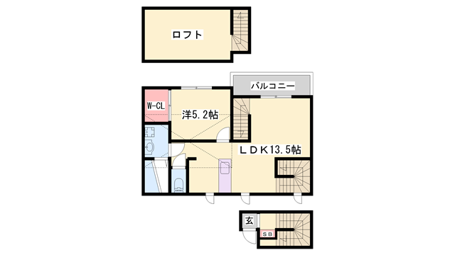物件間取画像