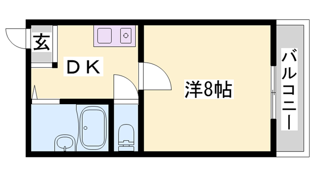 物件間取画像