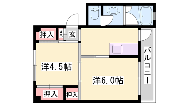 物件間取画像