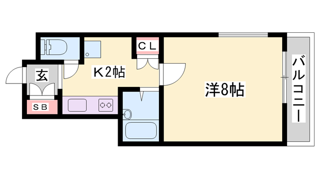 物件間取画像