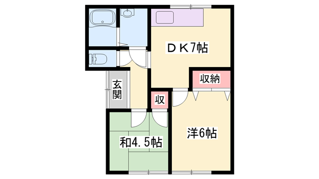 物件間取画像