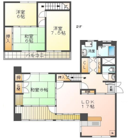 物件間取画像