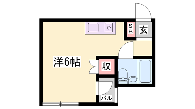 物件間取画像