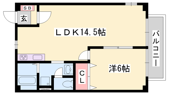 物件間取画像
