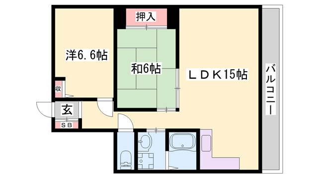 物件間取画像