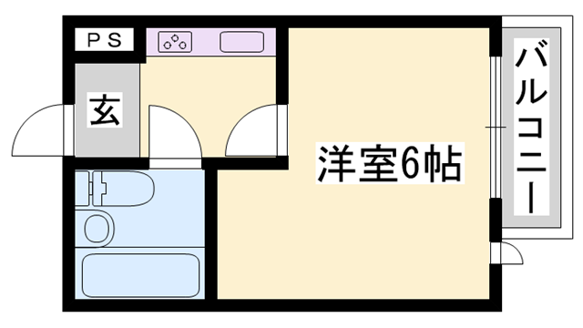 物件間取画像