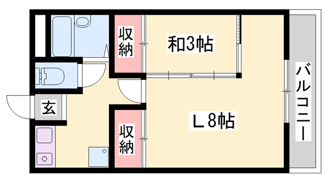 物件間取画像