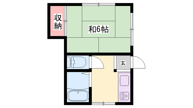 物件間取画像