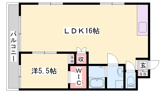 物件間取画像