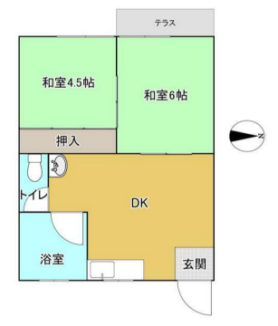 物件間取画像