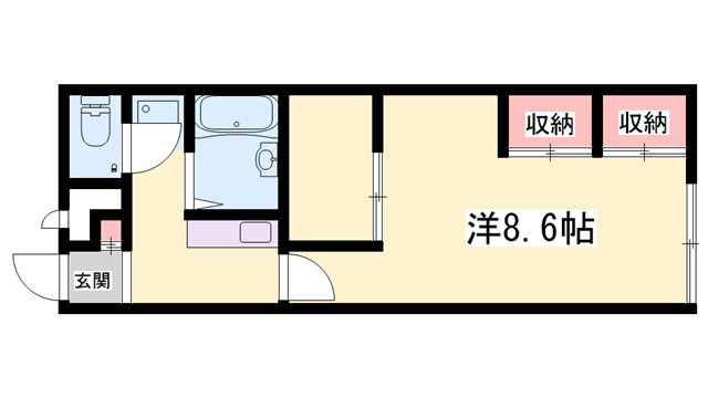 物件間取画像