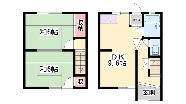 物件間取画像