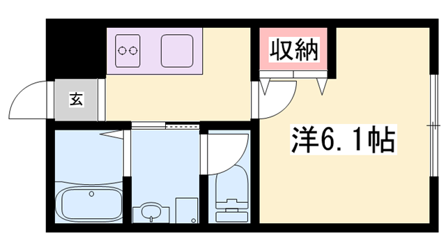 物件間取画像