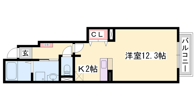 物件間取画像