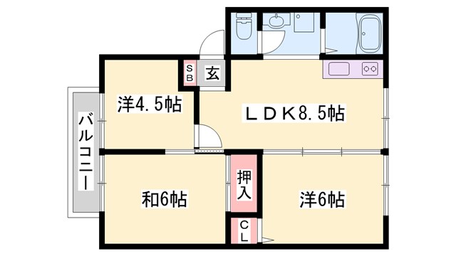 物件間取画像