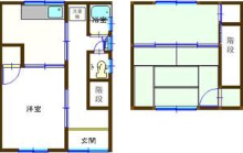 物件間取画像