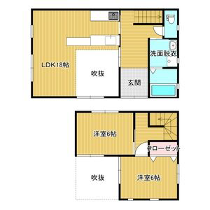 物件間取画像