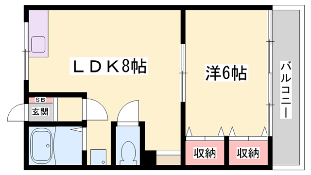 物件間取画像