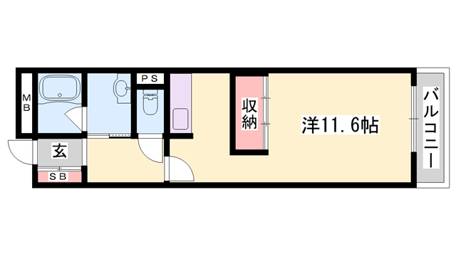 AG MEGA たつのの物件間取画像