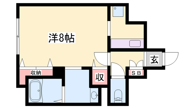 物件間取画像