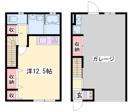 物件間取画像