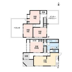 姫路市白国戸建ての物件間取画像