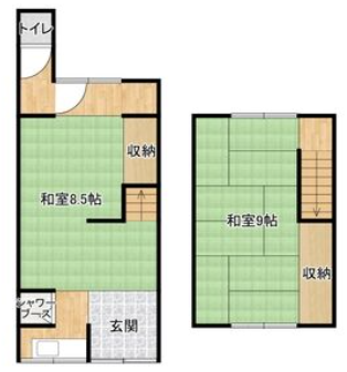物件間取画像